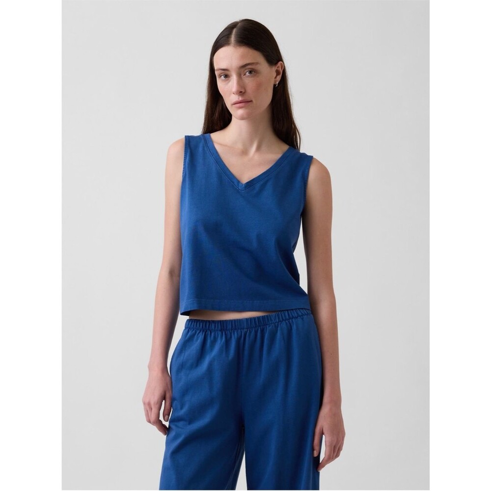 GAP Knit Crop Tank Top